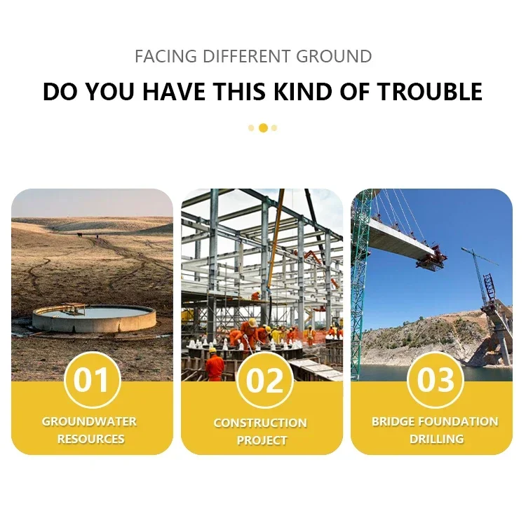 Factory Price 80m Small Water Well Drilling Rig Lightweight Rotary Drill Machine for Backyard and Irrigation Projects