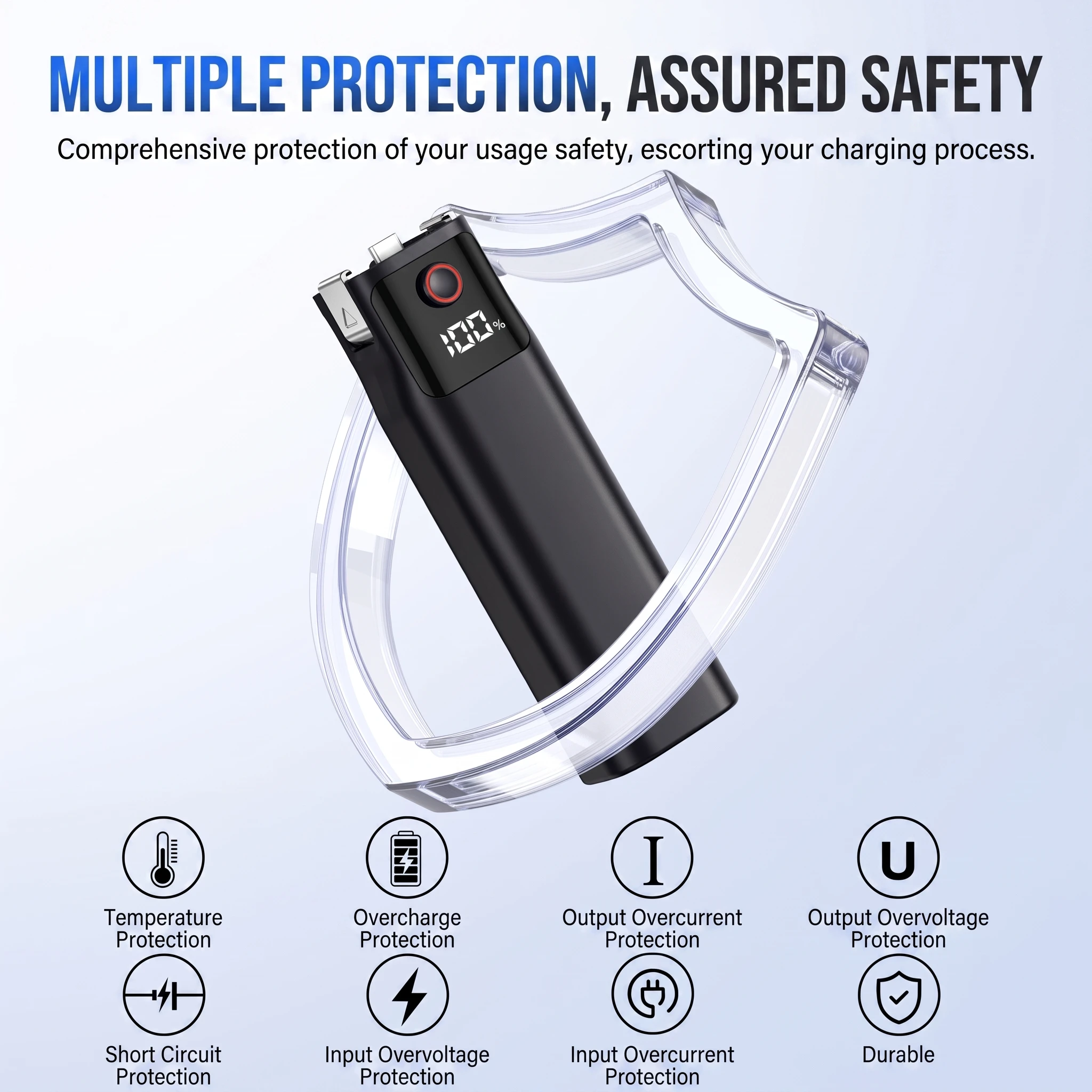 10000mAh Battery Handle for Insta360 Luna Ultra 22.5W Fast Charging TypeC Power Grip Portable Camera Accessory Extra Gift Tripod