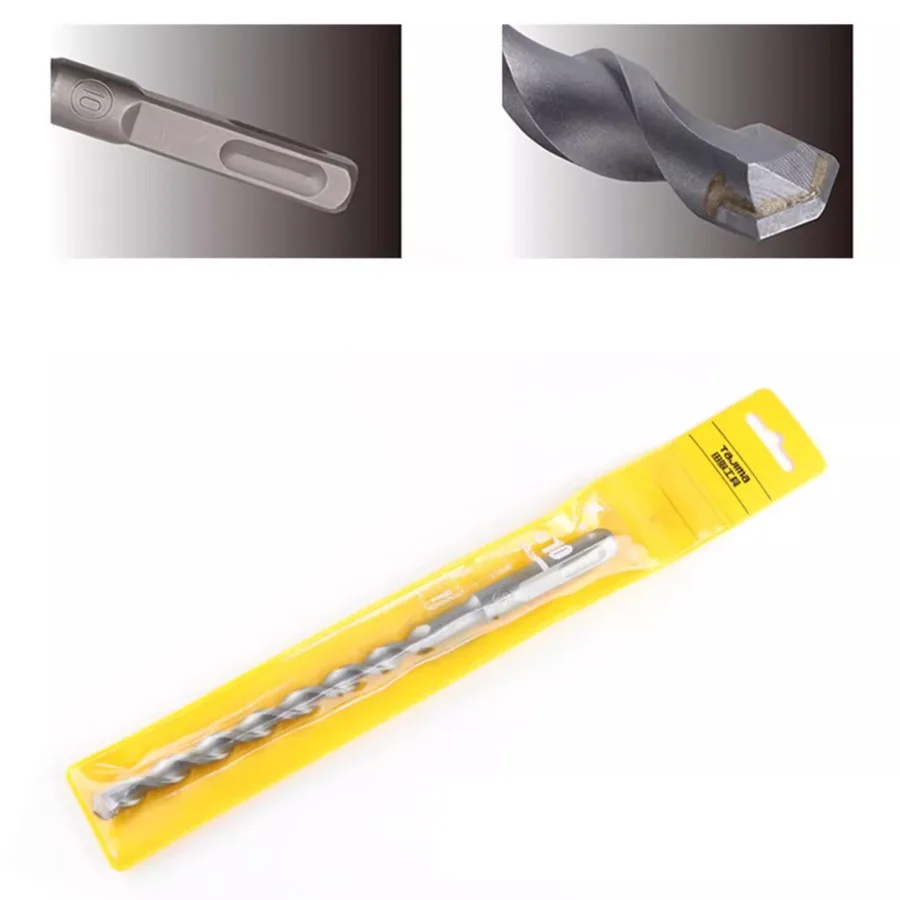 

TAJIMA 6/8/10/12/14/16mm Electric Hammer Drill 1Pcs Round Handle Drill Bit for Concrete Drilling NO.XB-DCZ160/210 Series