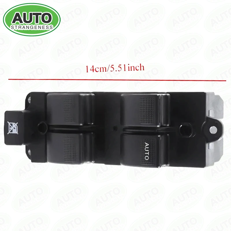 NEVOSA B27A-66-350 For MAZDA FAMILIA BJ 1998 1999 2000 2001-2003 Power Window Regulator Control Switch 11+4Pins B27A66350 RHD