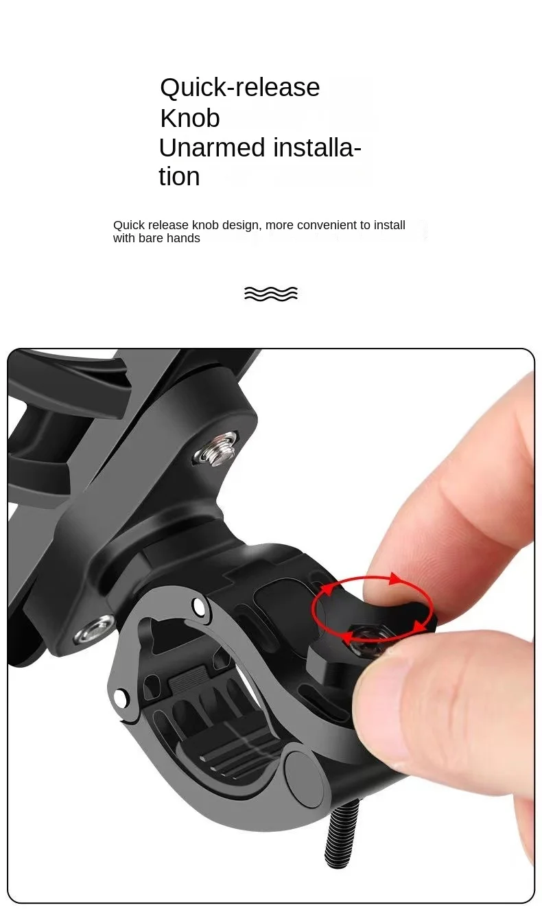 Drehbarer Fahrrad-Flaschenhalter, multifunktionaler Fahrrad-Getränkehalter, verstellbarer Griff für Mountainbike, Rennrad, Kinderfahrräder – Detail 13