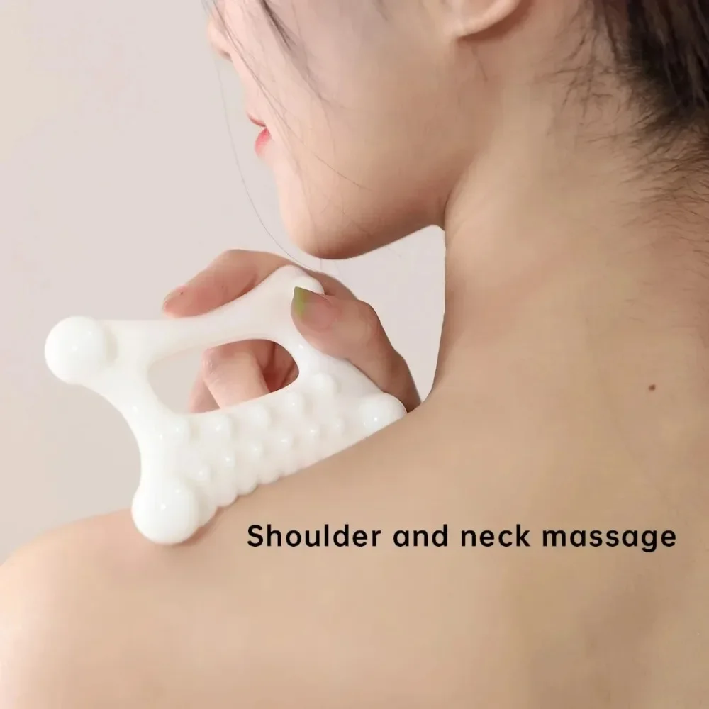 Resin Gua Sha Massage Board, Portable Full Body Scraping Plate for Women  Adults, Effective Muscle Relief Relaxation