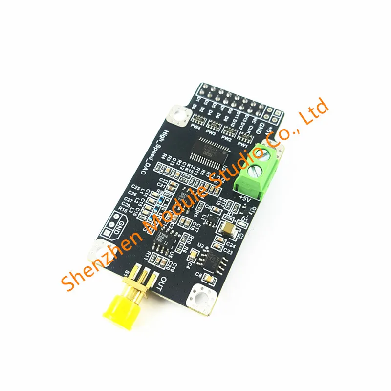 1PCS DAC module high speed 14 bit 165M sampling waveform generation digital to analog converter