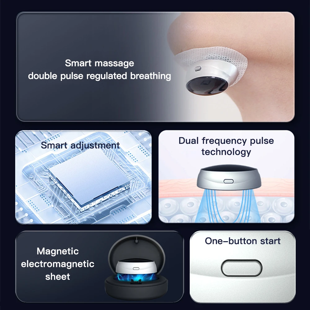 Smart Anti Snoring Device EMS Low Frequency Pulse Noise Reduction Muscle Stimulator Sleep Aid Snoring Stopper Anti-snoring