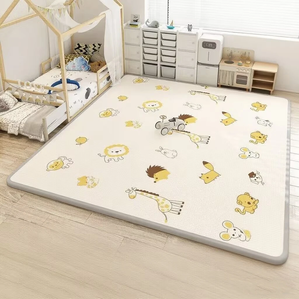 

Thicken Folding Mat Carpet High Quality Baby Crawling Play Mats EPE Environmentally Friendly Play Mat for Children's Safety Rugs