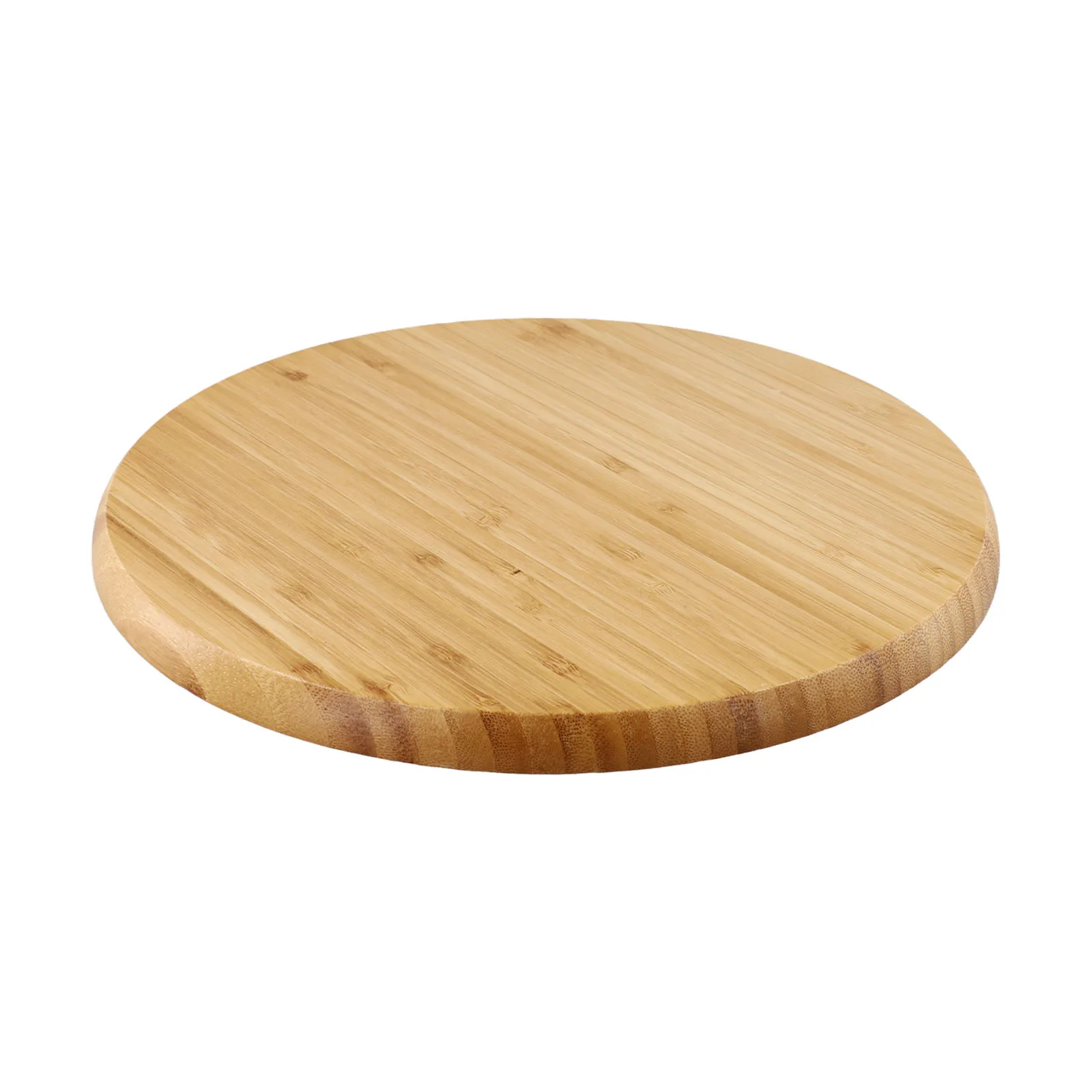 Trays Serving Tray 20*5*30cm Easy To Clean For Fruit Pizza Round Wooden Serving Tray Tableware Stand Food Tray