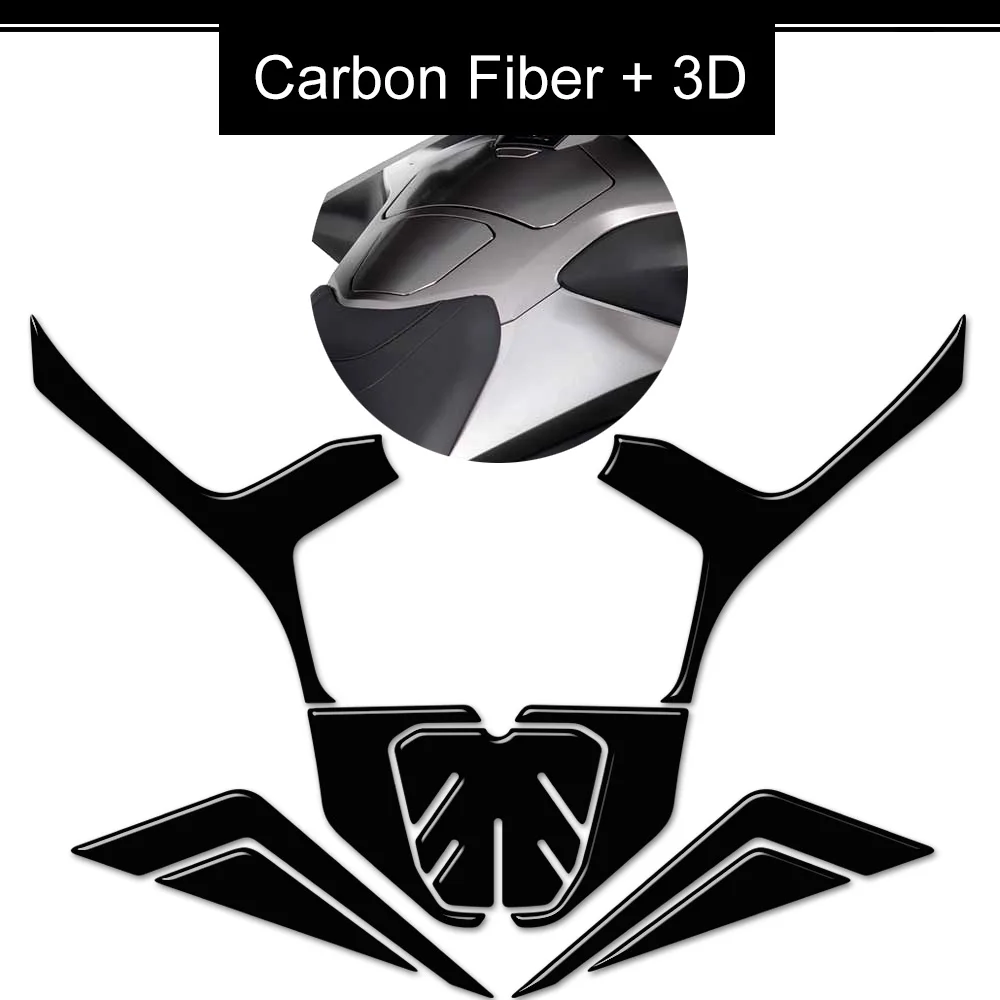 

Tank Pad Tour Kit Защитный багажник, коленный обтекатель, аксессуары для крыльев, наклейки для HONDA Goldwing GL1800 GL 1800 2018-2020