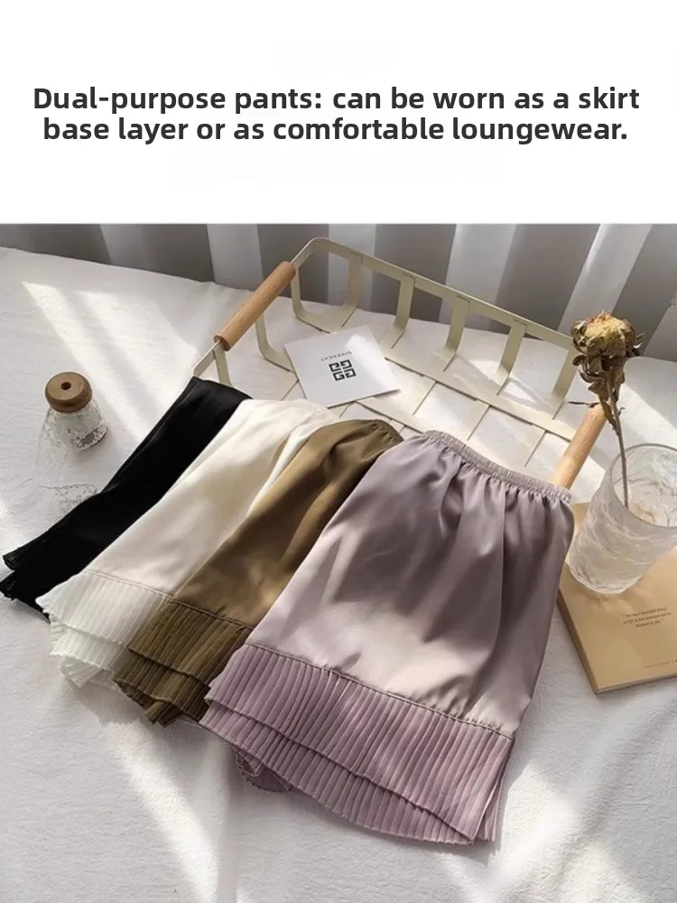 

Women's Se Pants Thin Summer Home High Waist Boting Tights Jk Insurance orts Casual Polyester Fiber Underwear