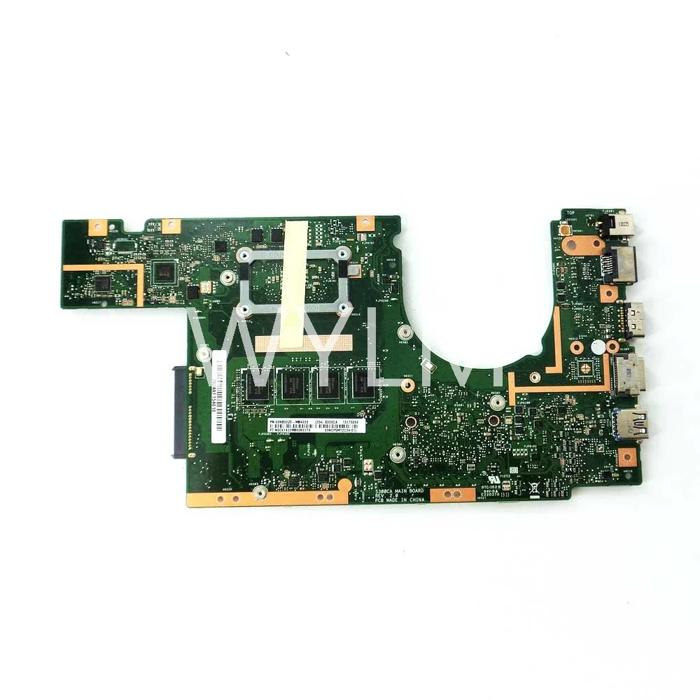 S300CA Notebook Mainboard For ASUS S300 S300C S300CA laptop Motherboard With i5 / i7-3th Gen CPU 4GB-RAM 100% Tested OK