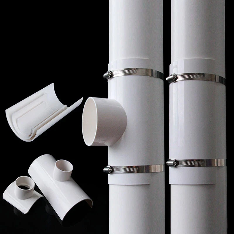 

1 шт., открытый тройник из ПВХ, ремонтный патч, адаптер для дренажной трубы, соединители для трубок 50-200 мм, соединители для трубок, аксессуары