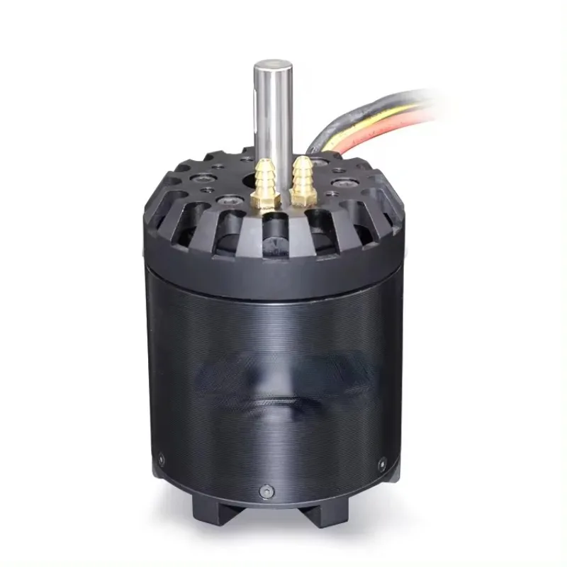 watercooling dc outrunner motor for jet outboard surfboard  E-propulsion system underwater robot 83100 200kv  8kw