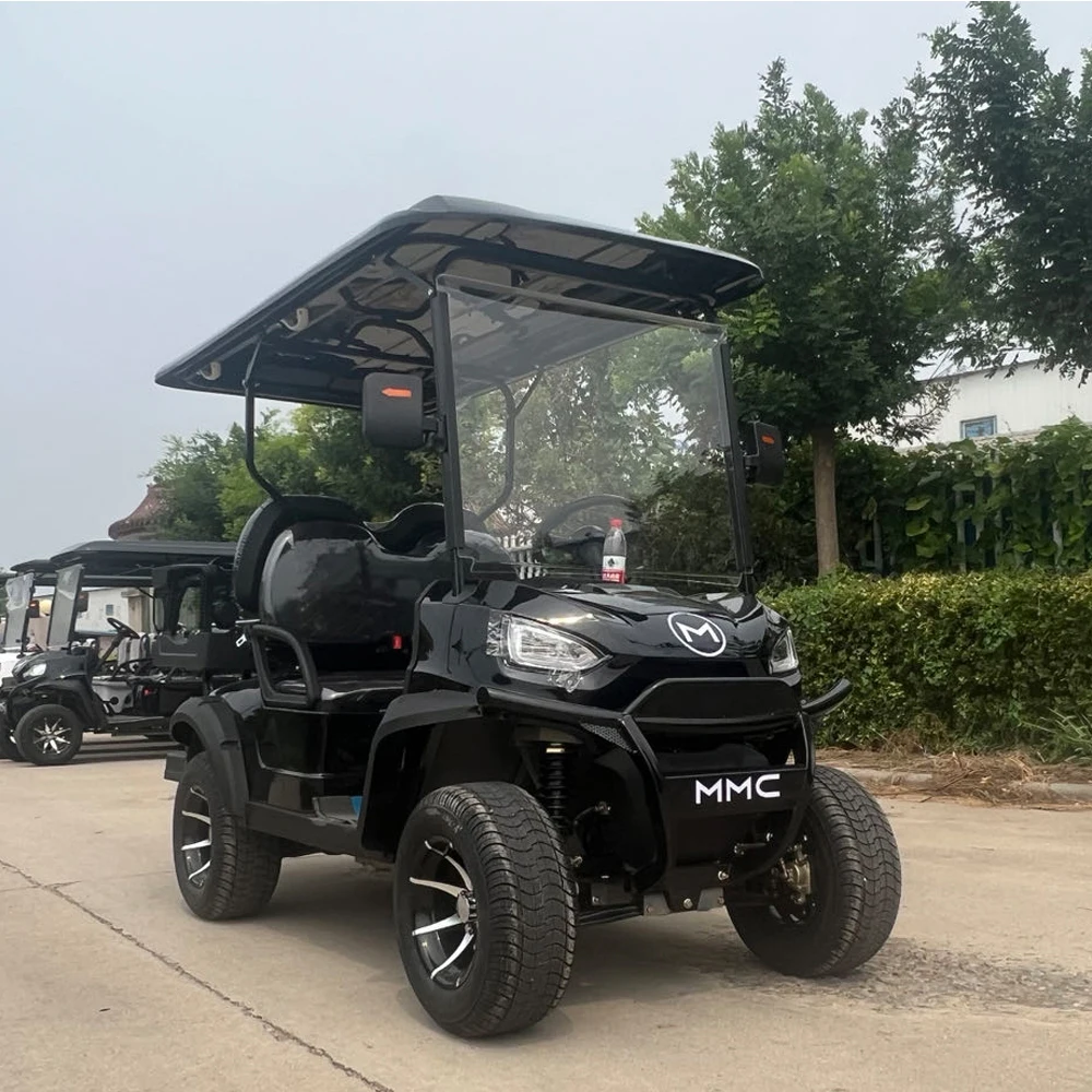 2024 Luxury New Design 6 Seats 4000/5000/7000W 48/60/72V Club Car Hunting Car Off-road Vehicle Electric Golf Cart