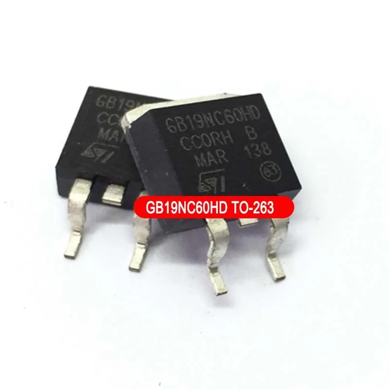 (5piece) GB19NC60HD STGB19NC60KD MOS TO-263
