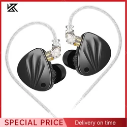 KZ Krila 10mm Second Generation XUN Dynamic Driver Wired Headphone In Ear Earphones Noise Isolating Memory Foam Eartips Headset