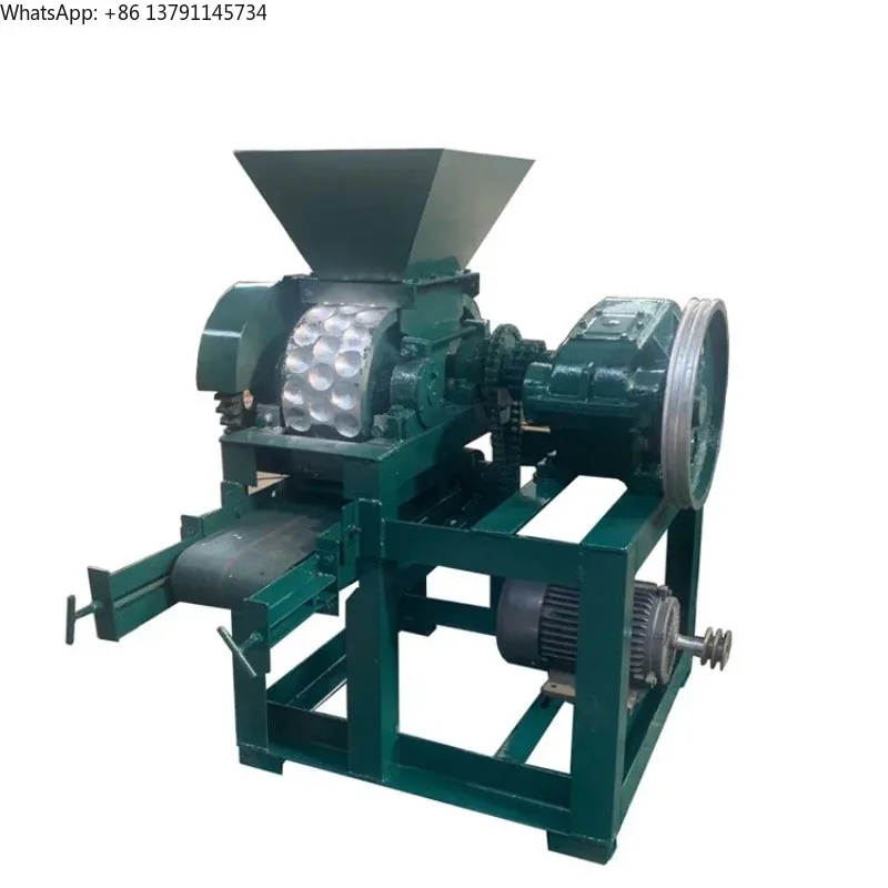 BBQ Charcoal Briquette Making Machine Coal Powder Ball Press for Sale - Efficient Energy-Saving Briquetting Equipment