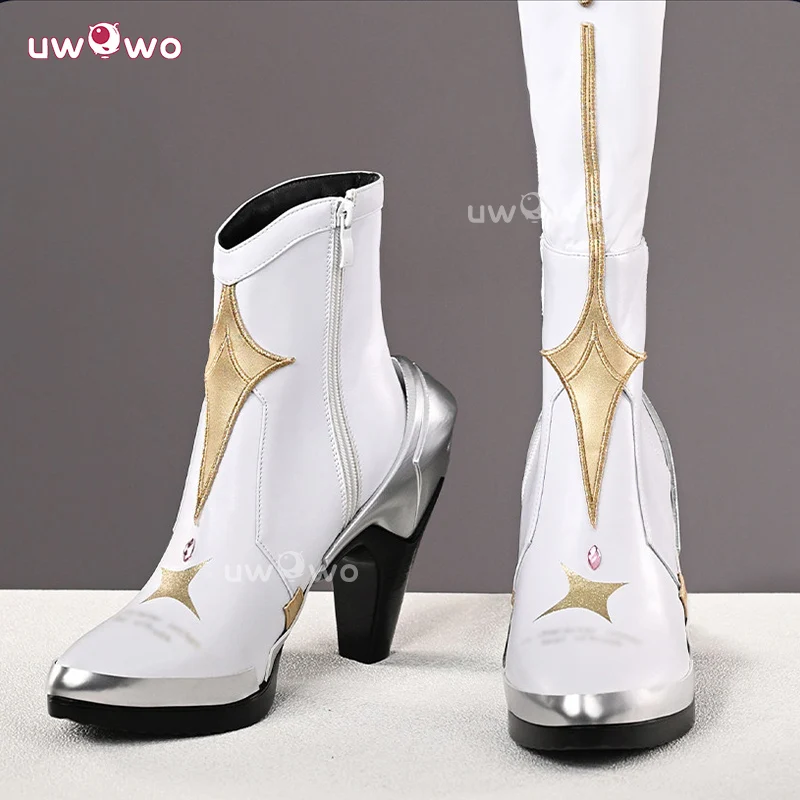 

UWOWO Aemeath Shoes Game Wuthering Waves Aemeath WuWa Cosplay Shoes Halloween Shoes
