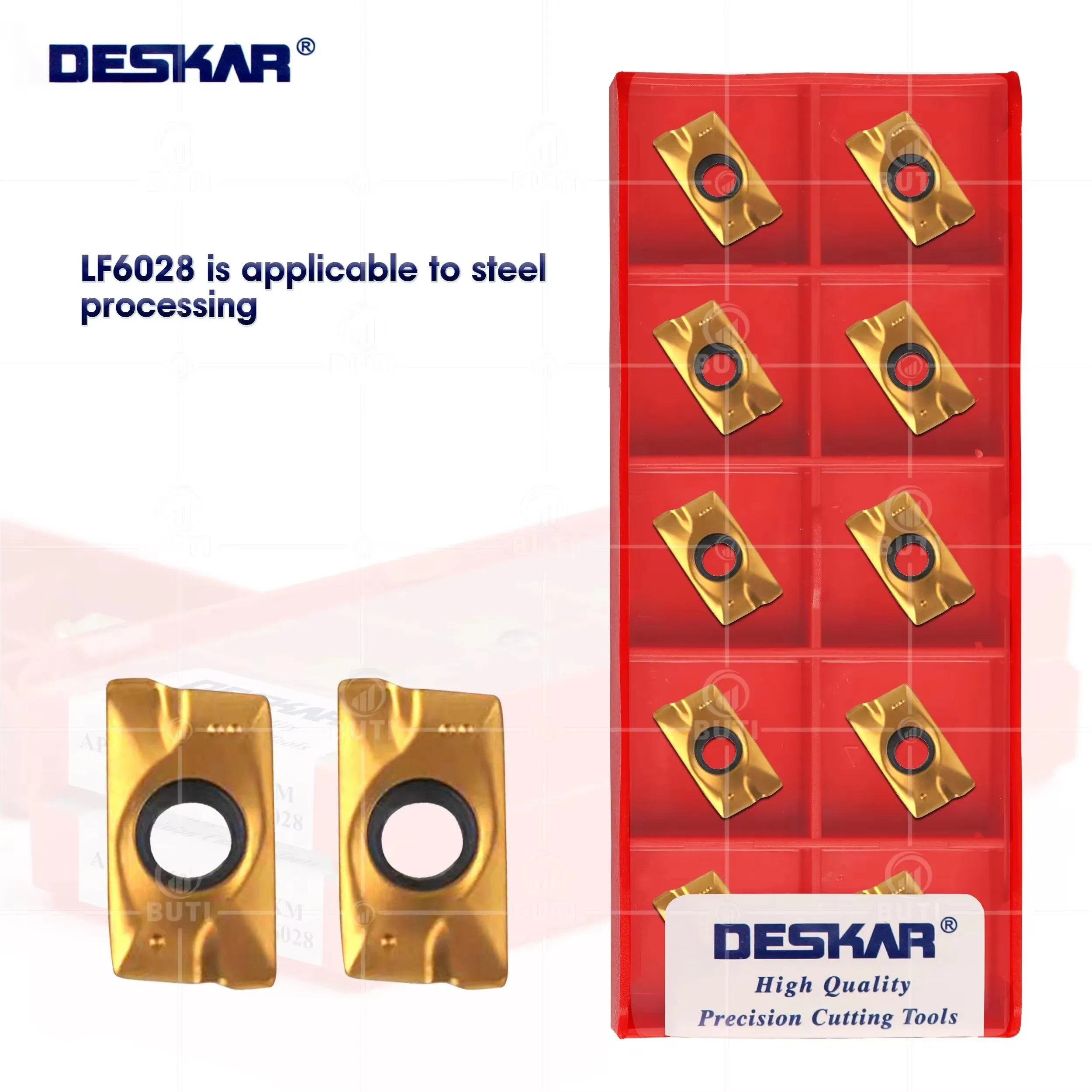

DESKAR 100% Original APMT1135PDER APMT1605PEER-XM LF6028 Numerical Control Lathe Cutter Milling Blade Cutting Tool Material Part