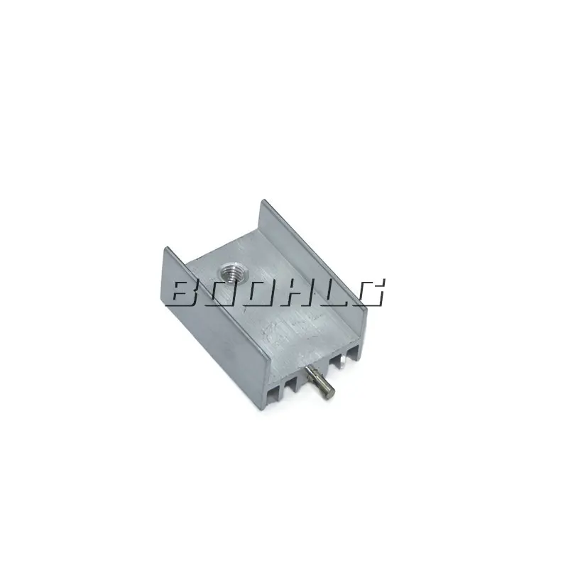 10pcs TO-220 Heatsink TO 220 Heat Sink 21x15x10mm Radiator Cooler Radiator Aluminum 21*15*10mm 21mmx15mmx10mm TO220 For Cooling