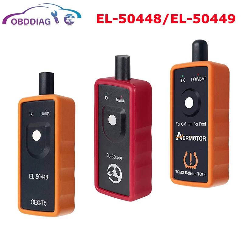 New Car Tire Pressure Monitor EL-50448 For G-M/Ope Auto Sensor EL-50449 For Ford/Lincoln EL50449 EL50448 2IN1 TPMS OEC-T5