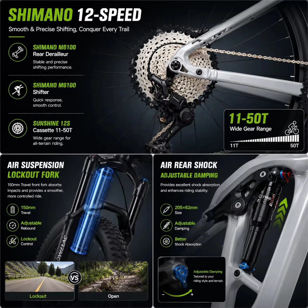 Full Suspension Electric Mount - Outdoor Adventure For Adults 评论和价格