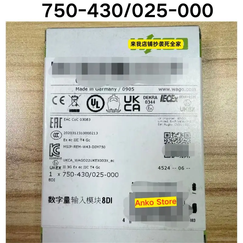 Brand-new  Original imported 750-430/025-000 module