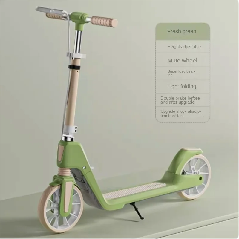 Selfree Scooter bambini 6-12-10 anni e oltre grandi bambini mobilità per adulti due ruote pedali pieghevoli Scooter notizie