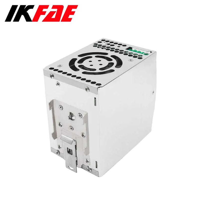 Imagem -02 - Fonte de Alimentação Comutada para Eletrônica Industrial Trilho Ndr480 Din Entrada 200260v ac para dc 12v 24v 48v 480w