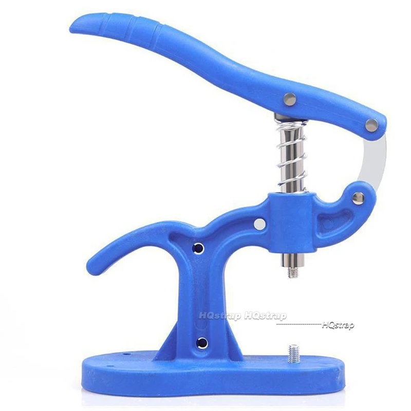 Assista Repair Tools Set para Relojoeiro, encaixe morre, Back Press Tool, Watch Base, Nylon Pressionando Kit, Relógios Acessórios, 12Pcs