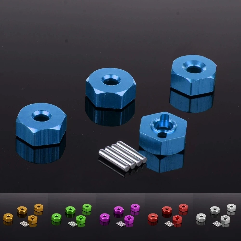 HSP 1/10 RC 12-миллиметровый шестигранный адаптер ступицы колеса с винтами для 102042 122042 02134, обновленные детали, подходят для багги, гусеничного автомобиля