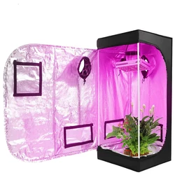 Tienda de campaña de cultivo de plantas de interior Yabstrip de espectro completo para flores de invernadero luz led Fito lámpara carpas Caja de cultivo kit fitolampy