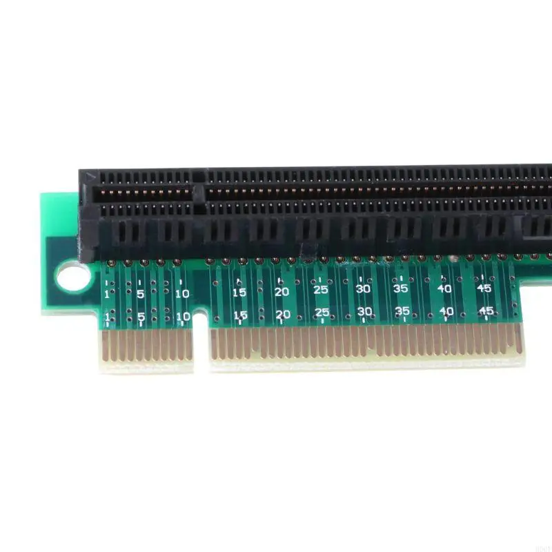 

900F Pci-E 8x to16x Riser Card,PCI Express16X Extension Cable 90 Degree High Speed