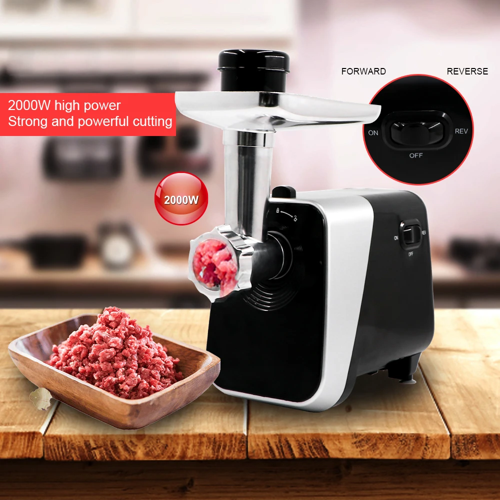 High Efficiency Automatic Multifunctional home electric meat grinder