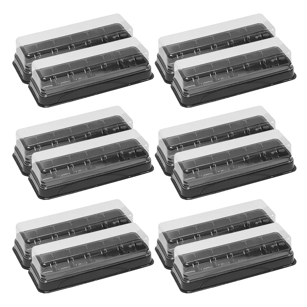 

24Pcs Macaron Storage Box with Clear Window 6 Compartment Rectangle Container for Home Baking Gifting Holiday Present Bakery