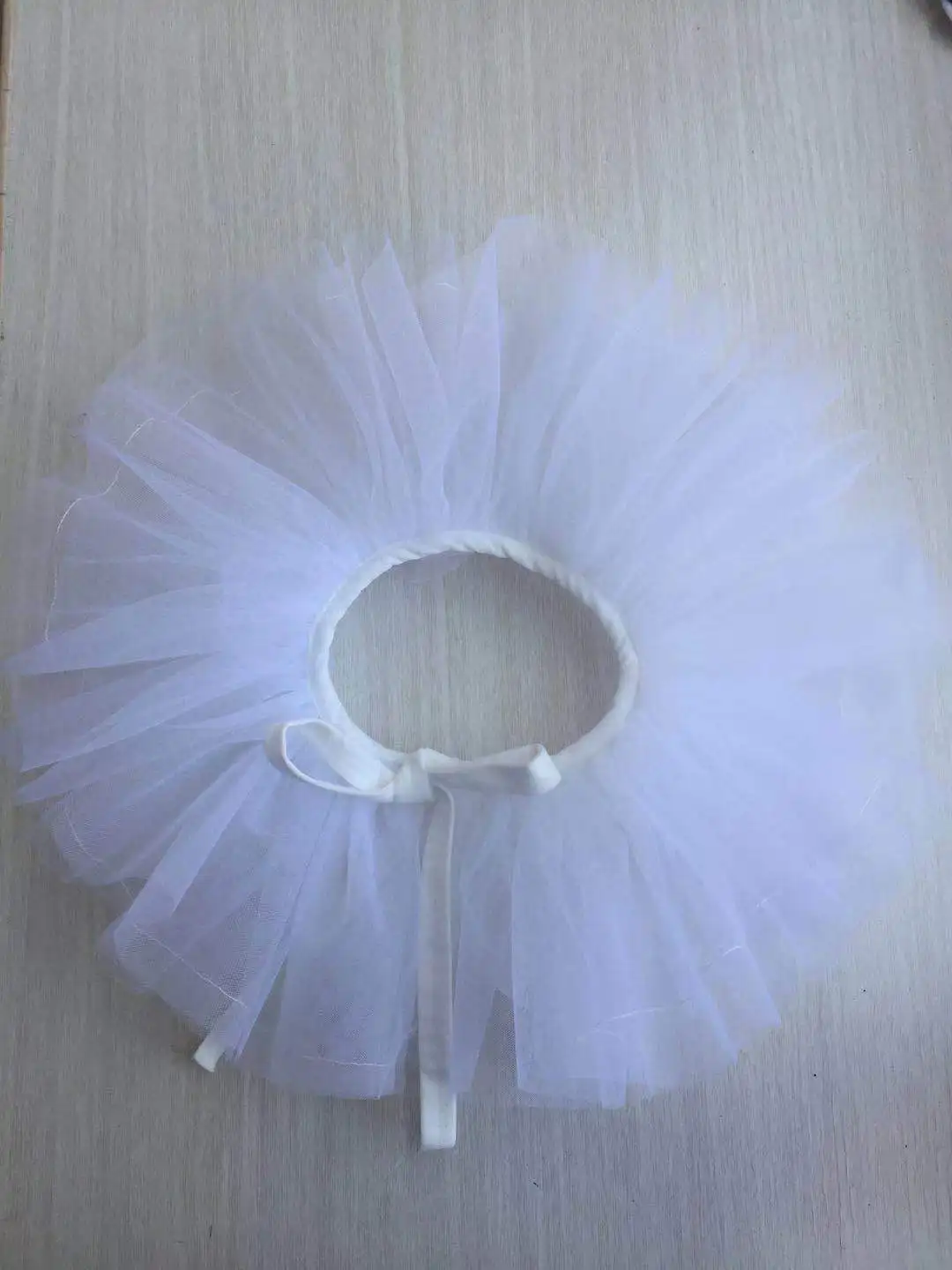 メッシュ装飾襟ふわふわ襟メッシュ偽襟ステージパフォーマンスアクセサリーcos写真撮影小道具