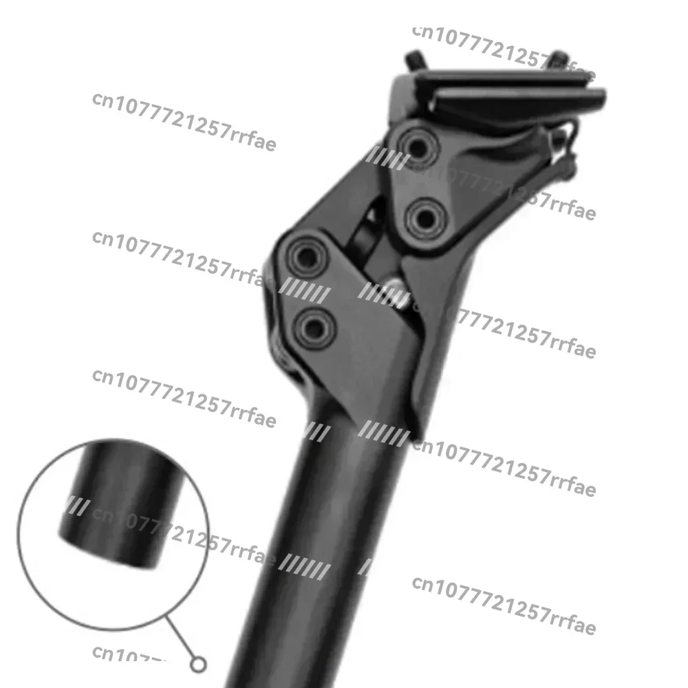 Bicycle suspension rod, bicycle shock absorber, bicycle handlebar suspension seat