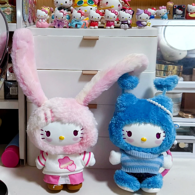 

In Stock Genuine Hellokitty Popstar Series Vinyl Plush Box Blind Hellokitty Bag Pendant Mysterious Toy Box Fashionable Gift