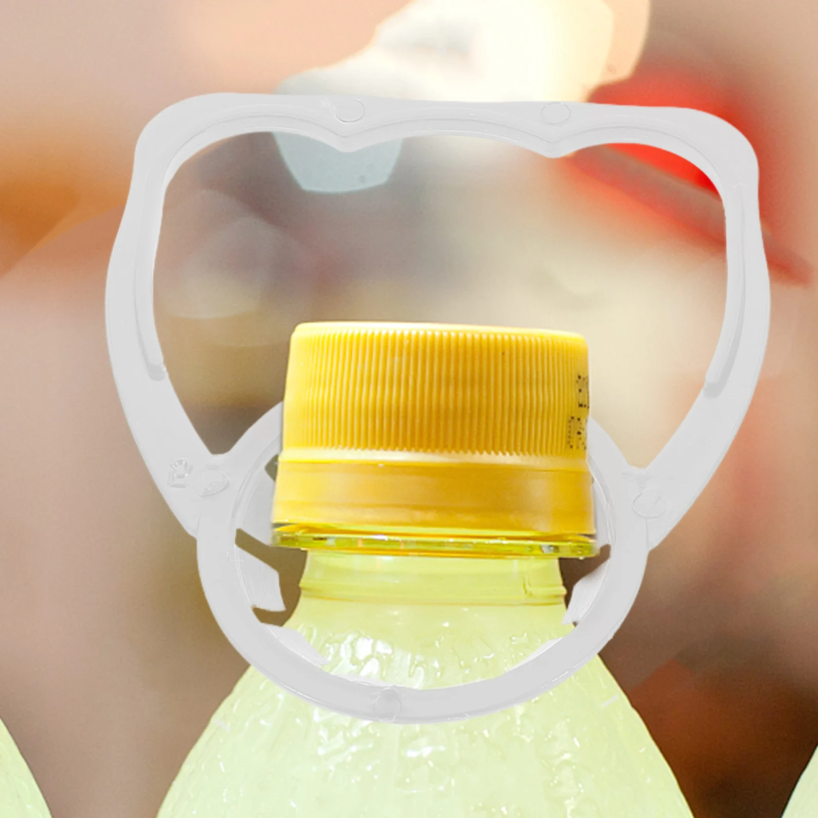 

100 pcs Beverage Bottle Carrying Handle 1-2L Portable Ergonomic Grip For Soda Water Juice Easy Install Plastic Tool For