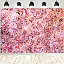 Pink rose photo background - perfect for photography studio props and decorations