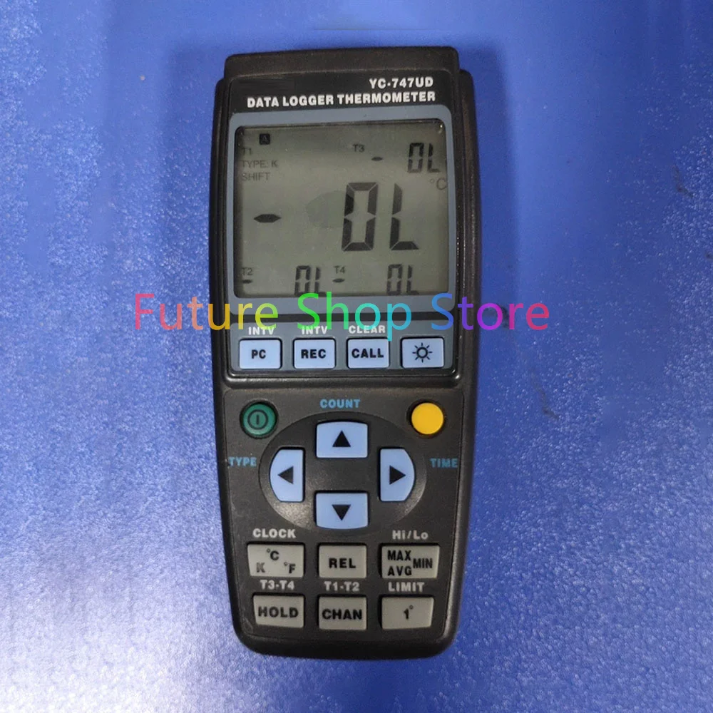 Four Channel Temperature Measurement Data Recorder YC-747UD