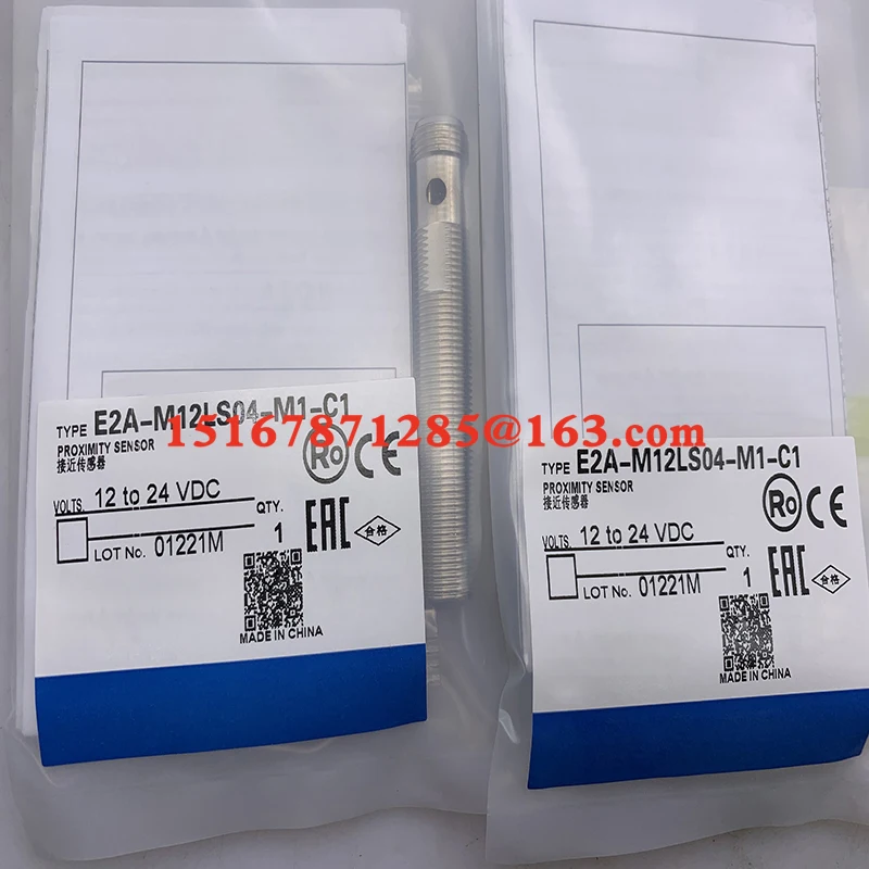 New stock proximity switch E2A-M12LS04-WP-B1 E2A-M12LS04-WP-C1 E2A-M12LS04-WP-B2 E2A-M12LS04-WP-C2