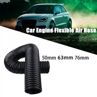 Car Cold Air Intake Tube Kit 2inch 2.5inch 3inch Flexible Air Inlet Duct Pipe System 51mm 63mm 76mm Universal