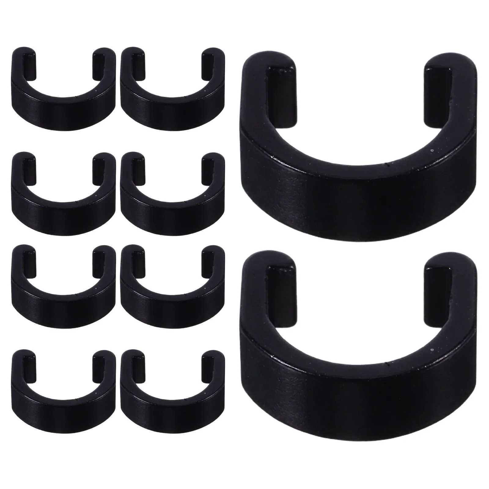 10Pcs Bike Line Fixing Clamp Aluminum Alloy C-Clip Cable Guide for Road Bicycle Brake Gear Shift Wire Management