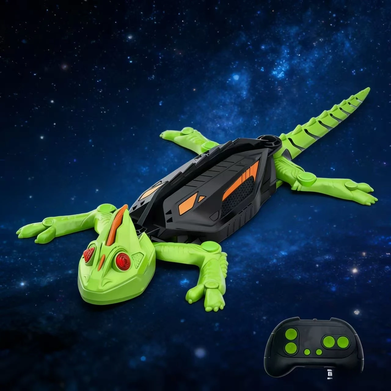 

RC Gecko Wall Climbing Robot – Realistic Lizard Toy for Xmas Decor & Kids Play