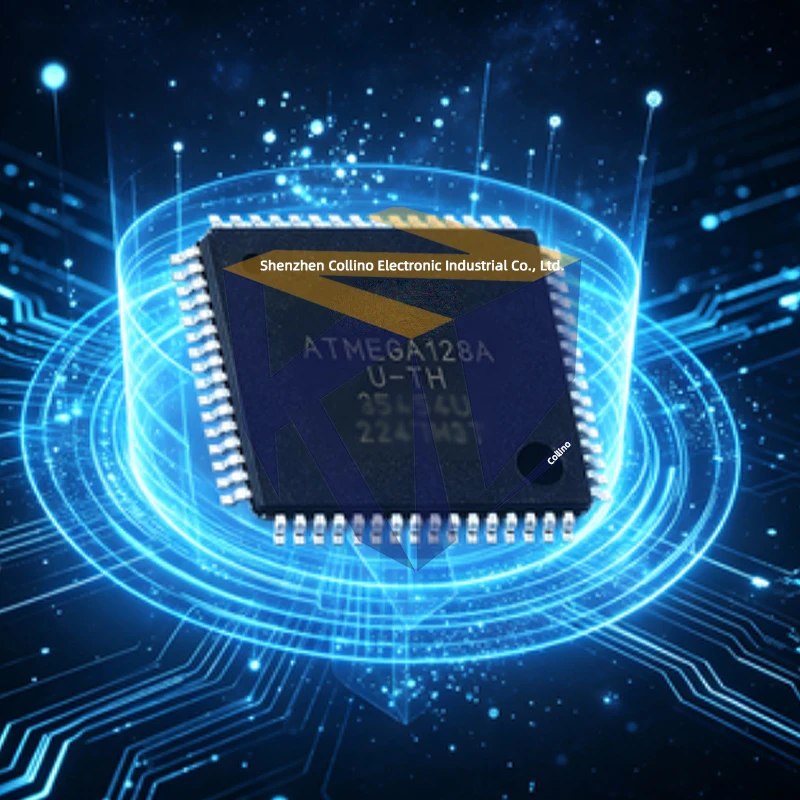 1pcs ATMEGA128A-AU LQFP-64 ATmega Microcontroller IC 8-Bit 16MHz 128KB 64Kx16 FLASH ATMEGA128