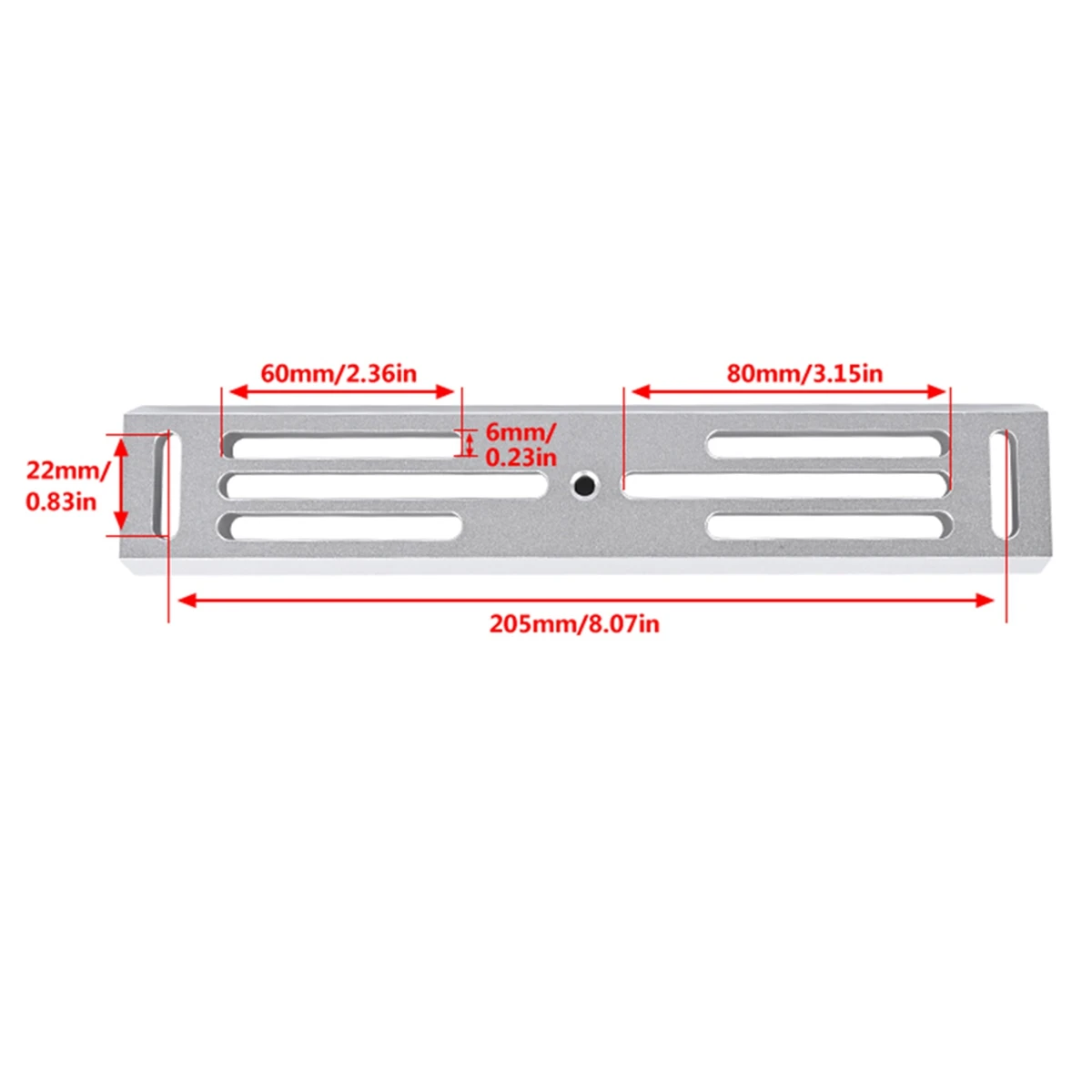 [NEW!A08R】 Dovetail Telescope Mounting Plate 228MM 9 Inch For Equatorial Tripod Long Version Binocular/Monocular For Astronomy