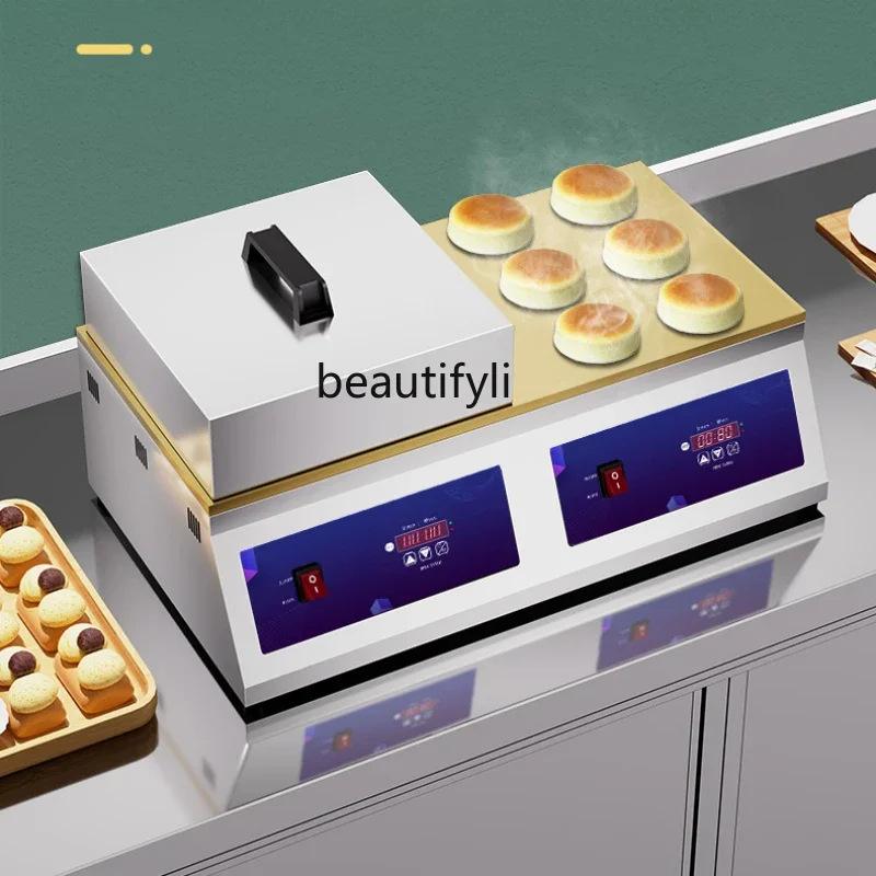 A61 Commercial Dorayaki Machine Stall Snack Equipment Teppanyaki Electric Grill Muffin Machine