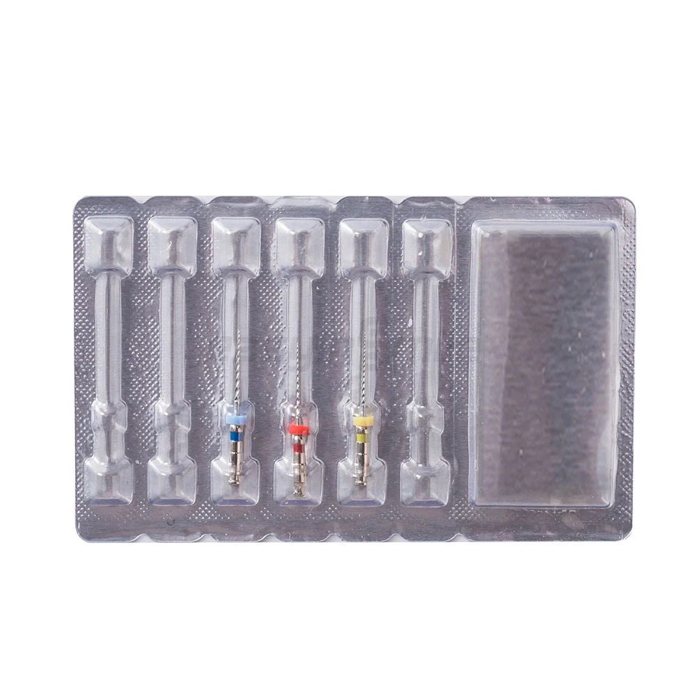 5Packs Dental Rotary Files Blue Kids Files 16mm Endodontic  Root Canal Tips Endo Files Use For Baby Pediatric Files