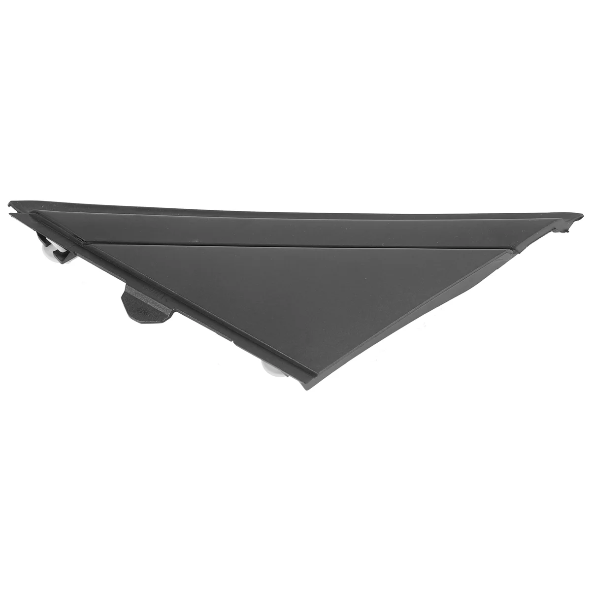 Cubierta de la bandera del espejo de la puerta izquierda del coche, cubierta triangular moldeada para FIAT 500 12-19