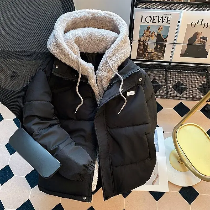 

Женские парки на открытом воздухе, осенние вельветовые подкладки на пуговицах, пояс на кнопках, ребристый подол, пушистый консервативный стиль для студентов колледжа OL