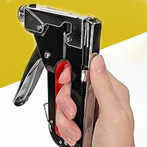 Heavy Duty 3-in-1 Staple Gun with 1000 Staples Adjustable Force Wall Stapler Quick Jam Release Anti-Slip Upholstery